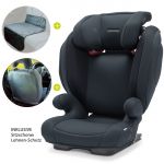 Kindersitz Monza Nova 2 Seatfix Gruppe 2/3 - 3,5 Jahre bis 12 Jahre (15-36 kg) + Zubehörpaket - Select - Night Black