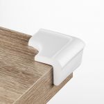 Corner protector Soft 4-pack for gluing - White
