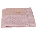 Baby blanket 80 x 80 cm - Lil Planet - Pink Mauve