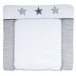 Wrap-around pad with terry cloth cover - Star Grey