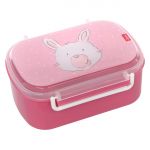 Lunch box / lunch box - Bunny - Pink