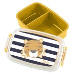 Lunch box - Tiger - Yellow Blue