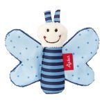 Grasping toy crackling butterfly - blue