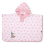 Bath poncho 50 x 70 cm - Emmi Girl - Pink