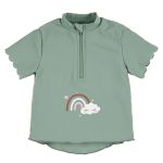 Maglietta da bagno SPF a maniche corte - arcobaleno - verde - taglia 86/92