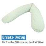 Fodera di ricambio per cuscino per allattamento Das Komfort 180 cm - Fiori fini