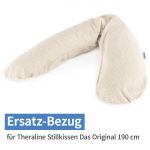 Replacement cover for nursing pillow The Original 190 cm - dots - Beige