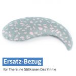 Replacement cover for nursing pillow The Yinnie 135 cm - Delicate flowers