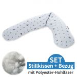 Nursing pillow The Original with polyester hollow fiber filling incl. cover 190 cm - Sweetheart